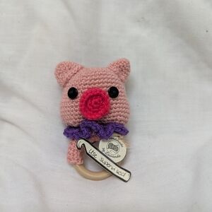 Handmade Pig Baby Toy